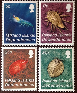 Фалкленды Депенденс, 1984, Морская Фауна, 4 марки